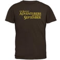 thumbnail image 1 of Brave Adventurers are Born in September Mens T Shirt Brown 2XL, 1 of 1