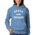 thumbnail image 1 of Brave And Wild Wildflower Hoodie Women -Image by Shutterstock, Female Small, 1 of 4