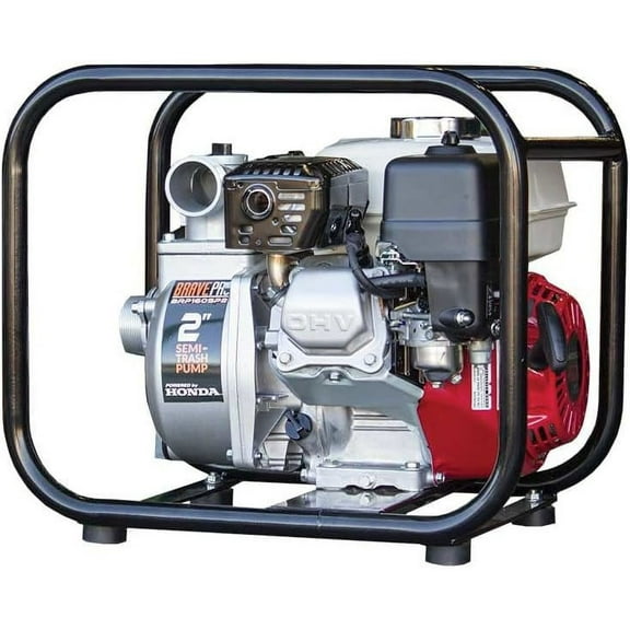 Brave Semi-Trash Pump BRP160SP2 - 147 GPM, 50 PSI - 2-in.