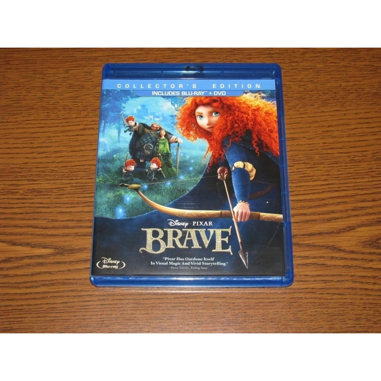Brave Blu-ray DVD by Pixar Animation Studios - Walmart.com