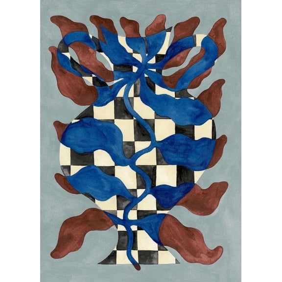Brave Botanicals Print Wall Art, Modern Wall Decor For Living Room Bedroom, 16x24 UNFRAMED