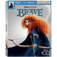 thumbnail image 1 of Brave - Disney100 Edition Walmart Exclusive (Blu-ray + DVD + Digital Code), 1 of 7