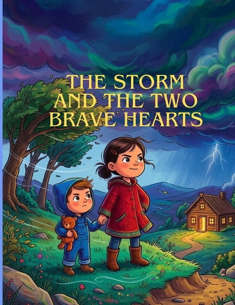Brave Kids Moral Stories The Storm and the Two Brave Hearts: A Heartwarming Story of Courage, Love, and Helping Others, (Paperback)