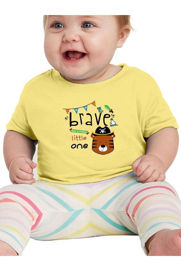 Brave Little One Pirate T-Shirt Infant -Image by Shutterstock, 6 Months