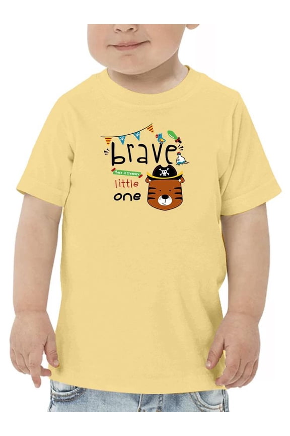 Brave Little One Pirate T-Shirt Toddler -Image by Shutterstock, 4 Toddler
