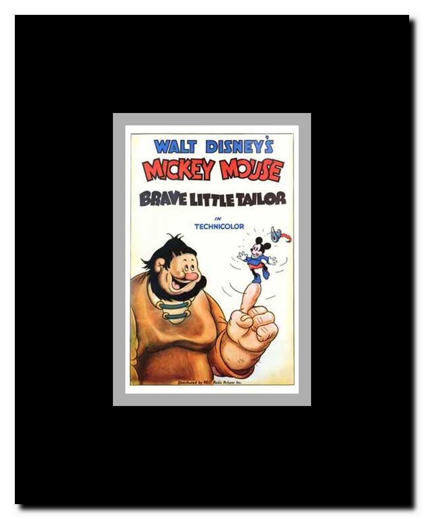 Brave Little Tailor Framed Movie Poster