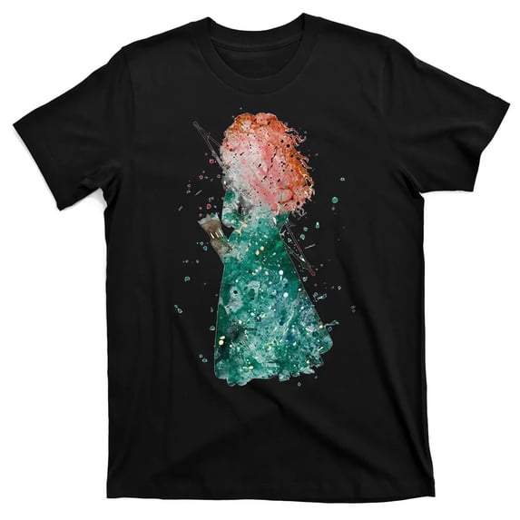 Brave Merida Watercolor T-Shirt - Walmart.com