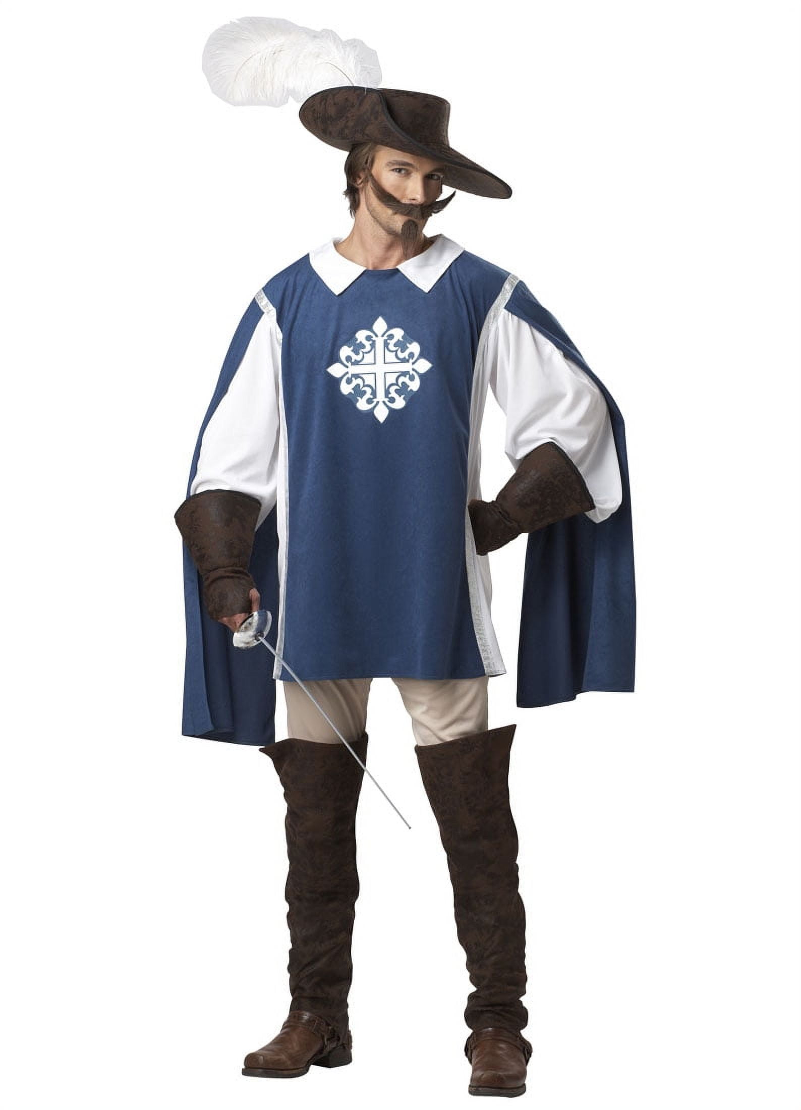 Musketeer Men's Adult Halloween Costume - Walmart.com