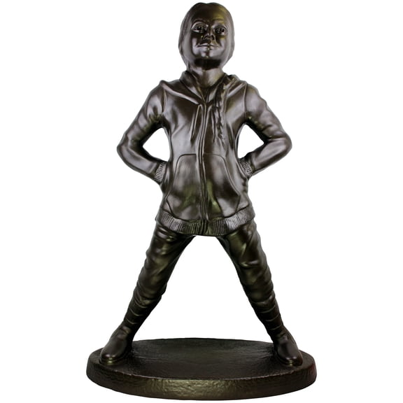 Brave New Girls Statue - Natural Bronze Appearance - Lightweight - 38" Tall
