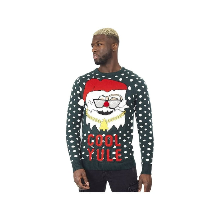 Brave Soul Mens Cool Yule Christmas Sweater