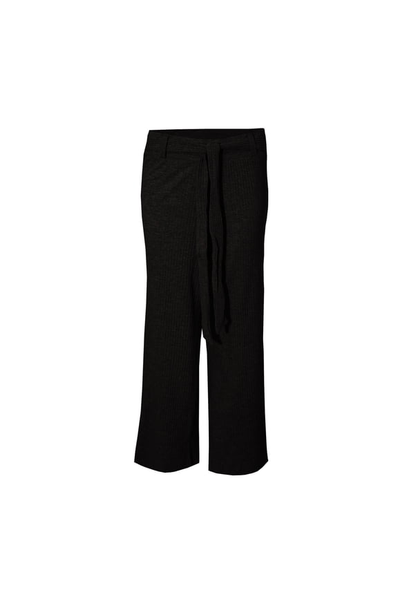 Womens Meghan Belted Rib Pants