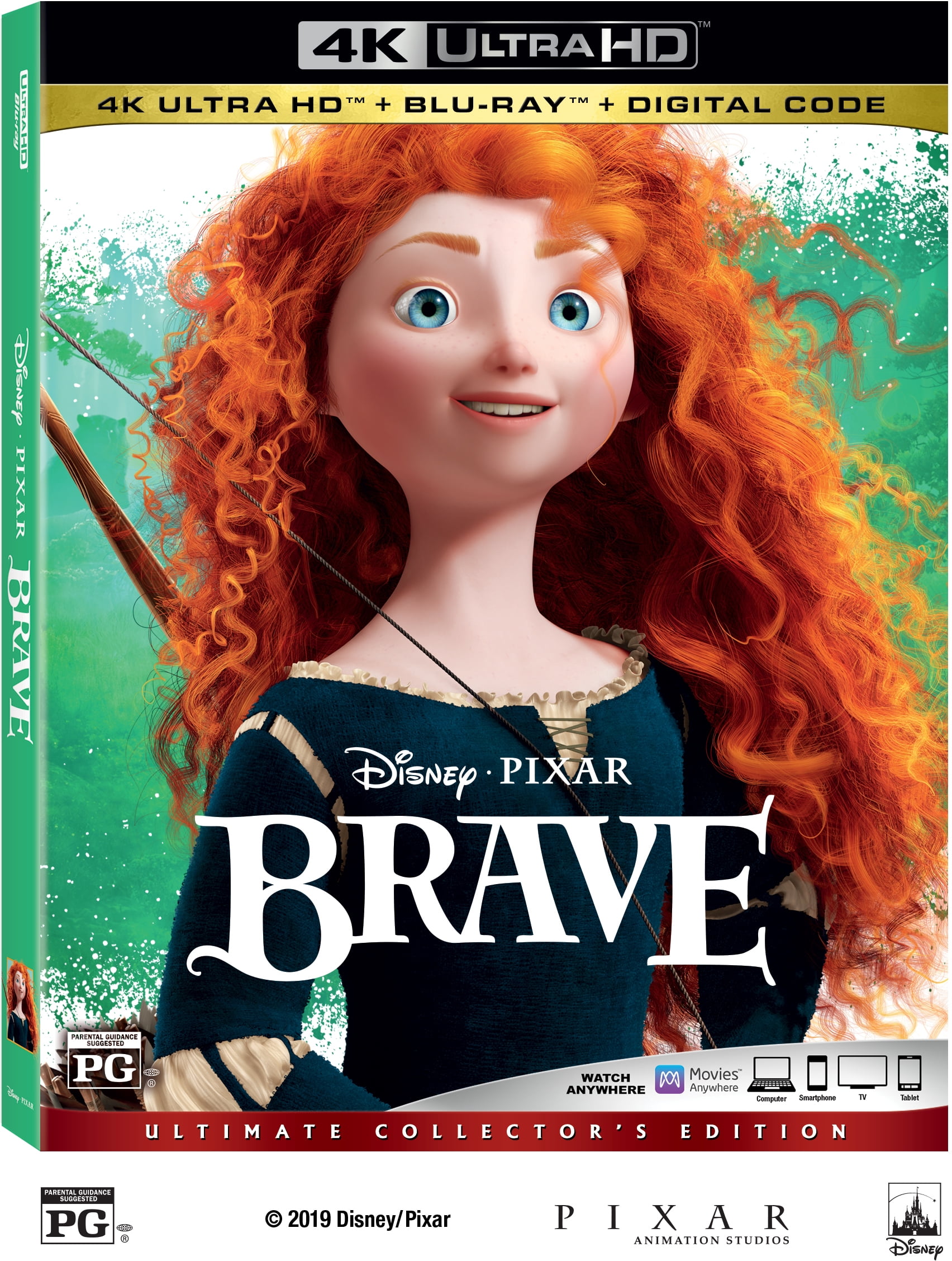 Brave (UHD + Blu-ray + Digital Copy)