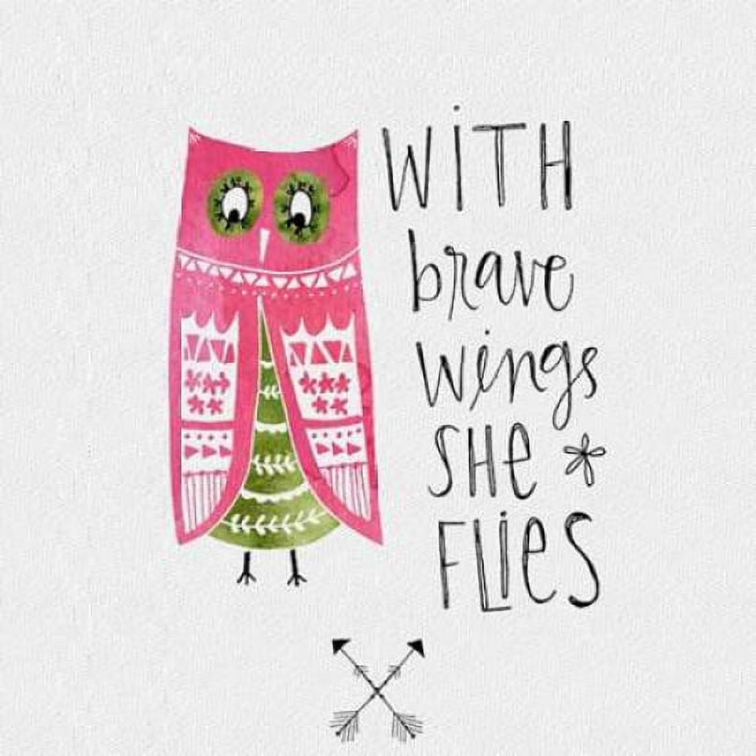 Brave Wings Canvas Art - Katie Doucette (24 x 24)