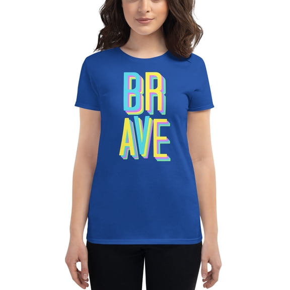 Brave Women’s Short Sleeve T-Shirt, Medium