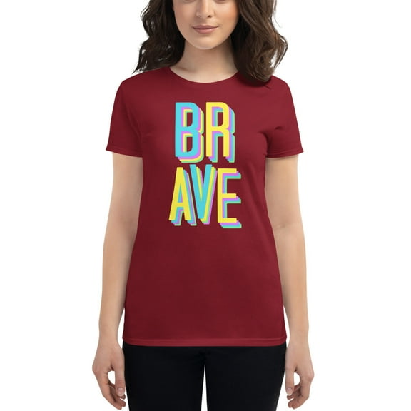 Brave Women’s Short Sleeve T-Shirt, Medium