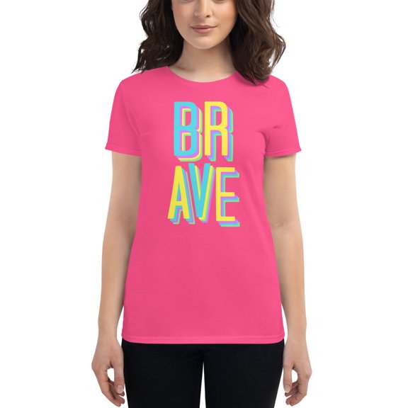 Brave Women’s Short Sleeve T-Shirt, X-Large
