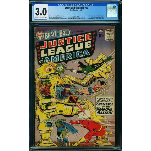 Brave and the Bold #29 - CGC 3 Comic Book