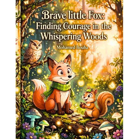 Brave little Fox: Finding Courage in the Whispering Woods: A 4-Panel Children's Comic Book About Friendship, Bravery, an, (Paperback)