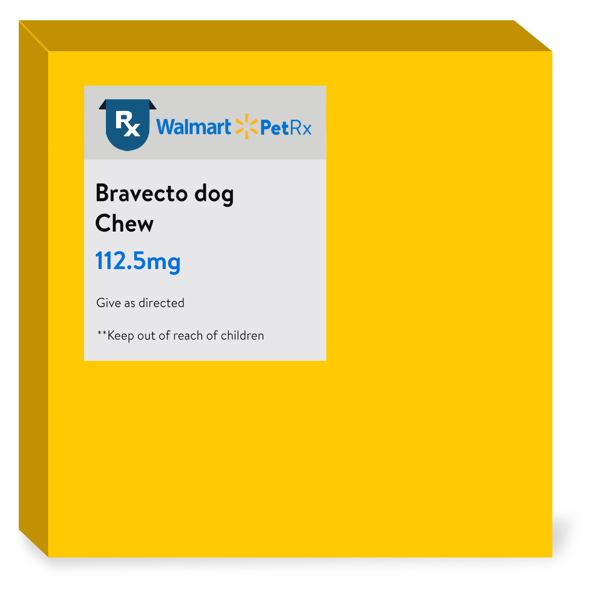 Bravecto Chew for Dogs, 4.49.9 lbs, (Yellow Box), 1 Chew (12 weeks