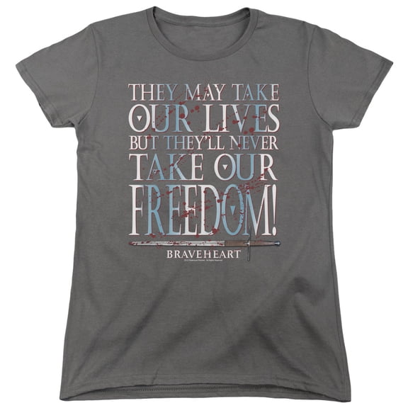 Braveheart - Freedom - Women's Short Sleeve Shirt - XX-Large