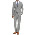 thumbnail image 1 of Braveman Classic Fit 2-Piece Men's Suit Jacket & Pant Set, 1 of 3