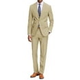 thumbnail image 1 of Braveman Classic Fit 2-Piece Men's Suit Jacket & Pant Set, 1 of 3