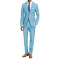 thumbnail image 1 of Braveman Classic Fit 2-Piece Men's Suit Jacket & Pant Set, 1 of 3