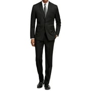 Braveman Men's Formal Two Piece 2-Piece Slim Fit Cut Suit Set