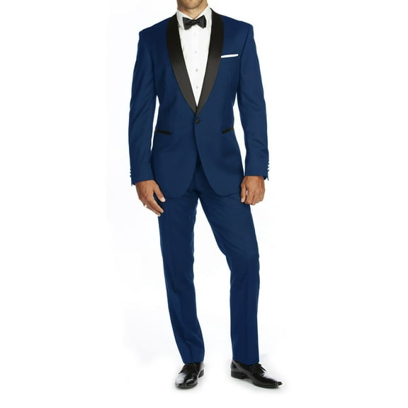 Braveman Men's Shawl Lapel Runway Tuxedo