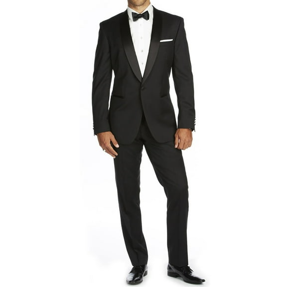 Braveman Men's Shawl Lapel Runway Tuxedo