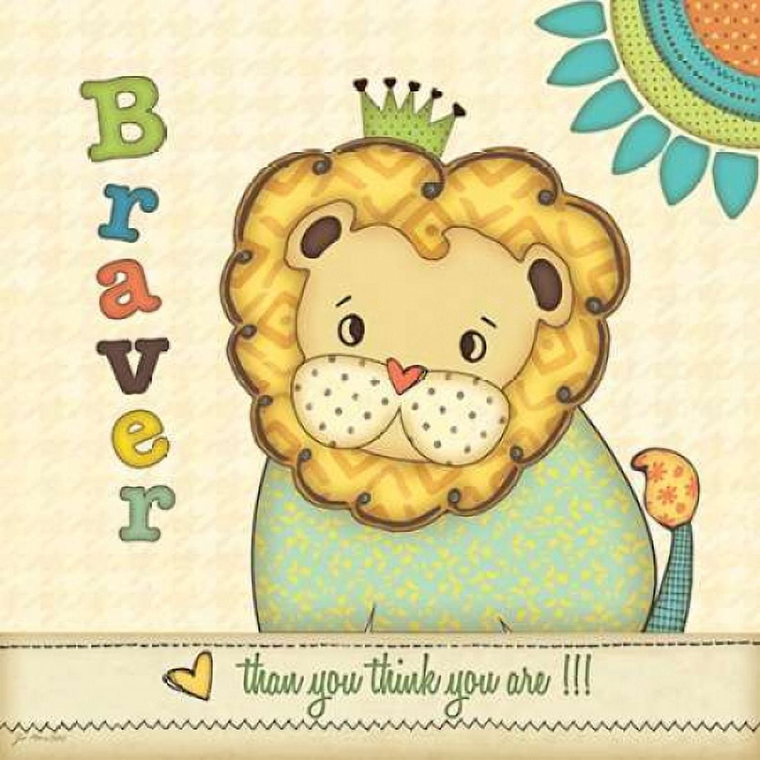 Braver Canvas Art - Jo Moulton (24 x 24)