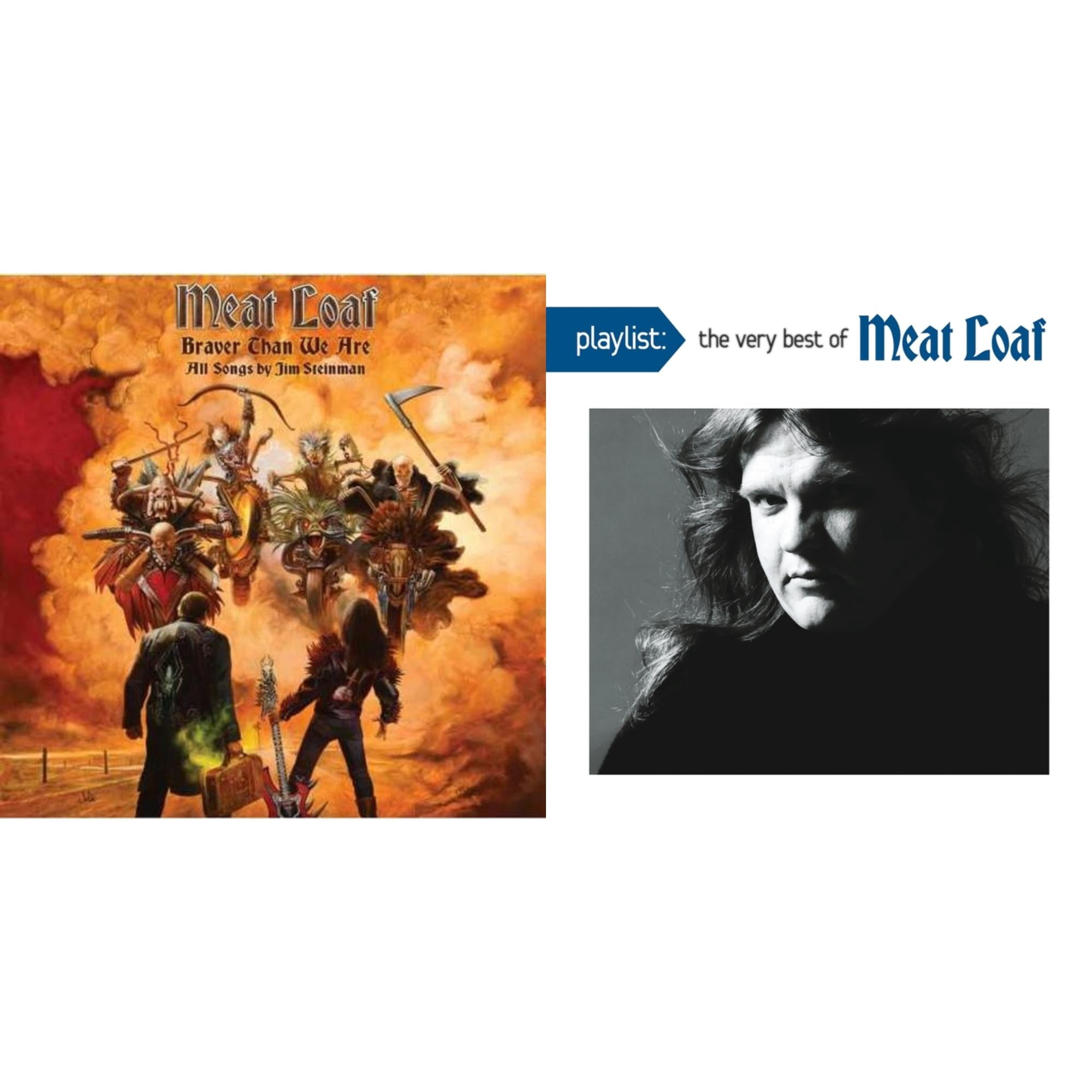 Braver Than We Are (Ex) & Playlist: Very Best Of Meat Loaf [CD 