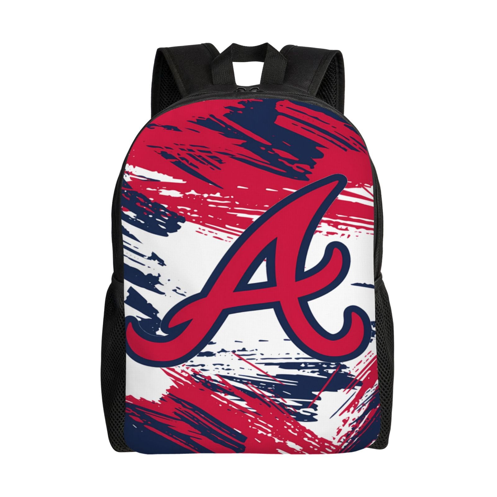 Braves Fashion Baseball Sports American Cool Backpack Youth Backpack Travel College Backpack Suitable for Boys Girls
