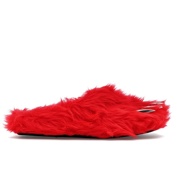 Bravest Studios Men's Bear Claw Mule Red Slippers, from StockX