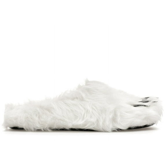 Bravest Studios Men's Bear Claw Mule White Slippers, from StockX