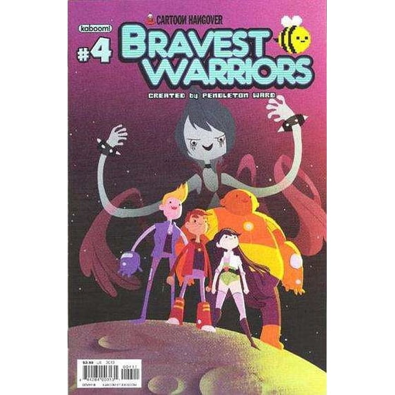 Bravest Warriors #4B VF ; Boom! Comic Book
