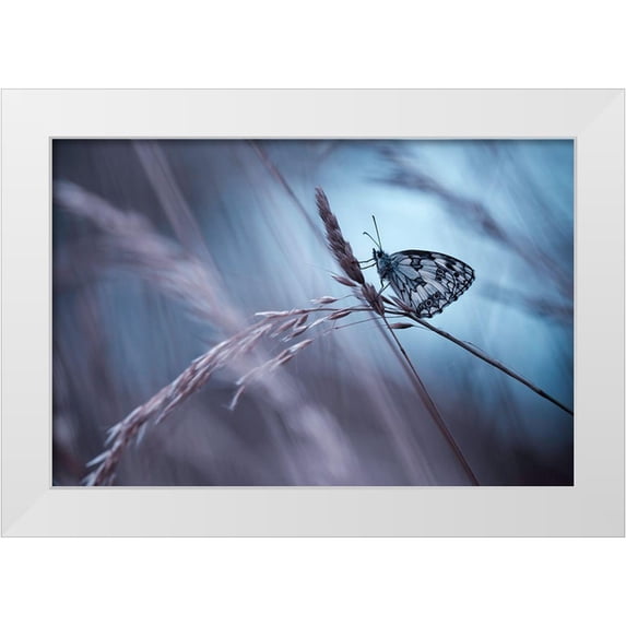 Bravin, Fabien 14x11 White Modern Wood Framed Museum Art Print Titled - There Is No End To Love