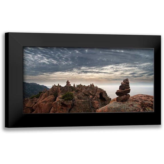 Bravin, Fabien 24x14 Black Modern Framed Museum Art Print Titled - Cairns