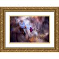 thumbnail image 1 of Bravin, Fabien 24x17 Gold Ornate Wood Framed with Double Matting Museum Art Print Titled - Le Rendez Vous, 1 of 4