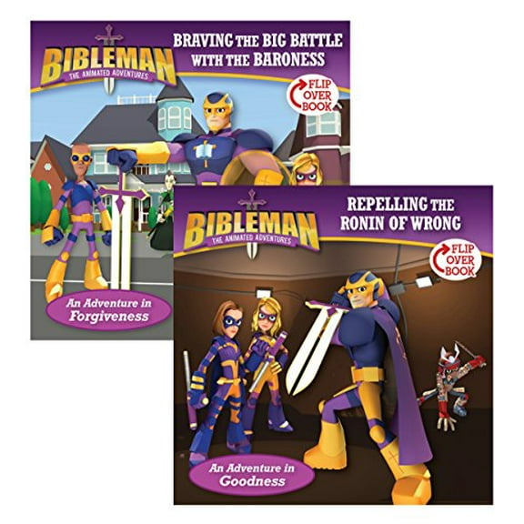 Pre-Owned Braving the Big Battle with the Baroness/Repelling the Ronin (Bibleman: The Animated Adventures) Paperback