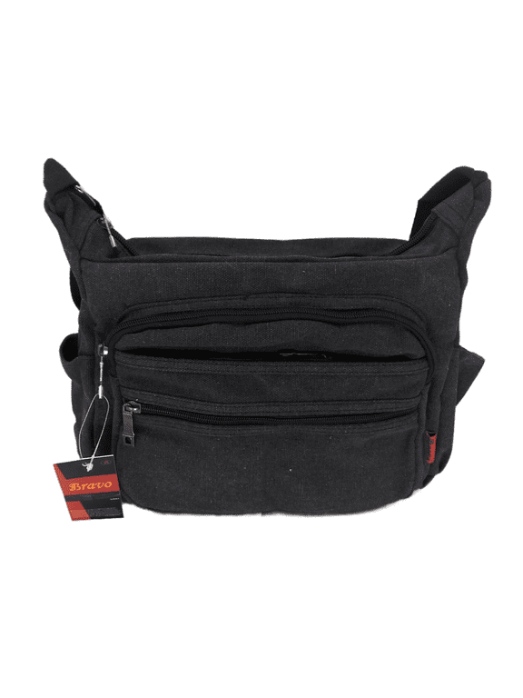 Canvas Crossbody Messenger Bag Travel Shoulder Satchel