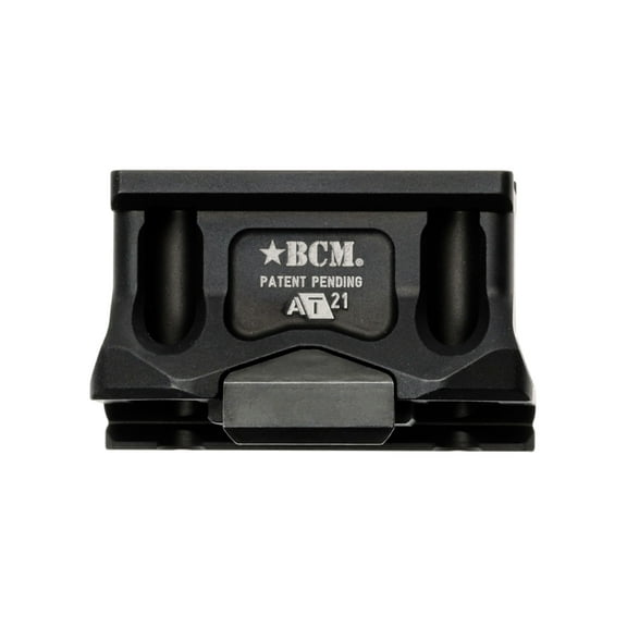 Bravo Company MFG Lower 1/3 Cowitness A/T Optic Mount For Aimpoint MicroT2, Black