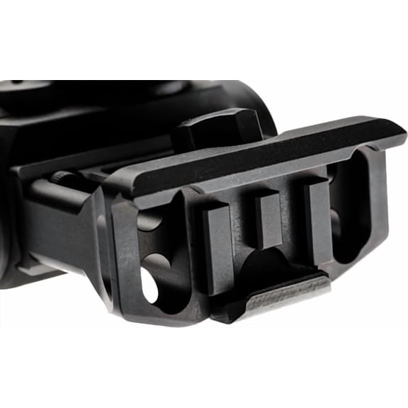 Bravo Company MFG Lower 1/3 Cowitness A/T Optic Mount For Aimpoint MicroT2, Black