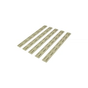 Bravo Company Mfg MLOK 5.5 Inch MCMR Rail Panel Kit, Pack of 5, Flat Dark Earth, 5.5 Inch