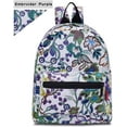 thumbnail image 1 of Bravo! Fashion Design Leatherette 12" Backpack (Embroider Purple), 1 of 6