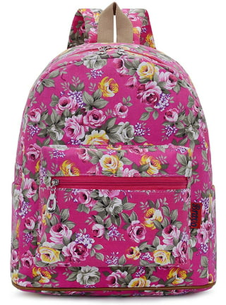 Pink Floral Backpacks