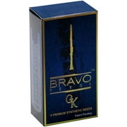 Bravo Reeds Synthetic Clarinet Reed 5 Pack 2.5