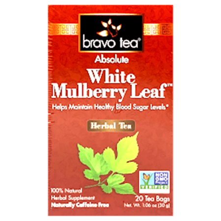Bravo Tea 689525 White Mulberry Leaf Tea - 20 Bag