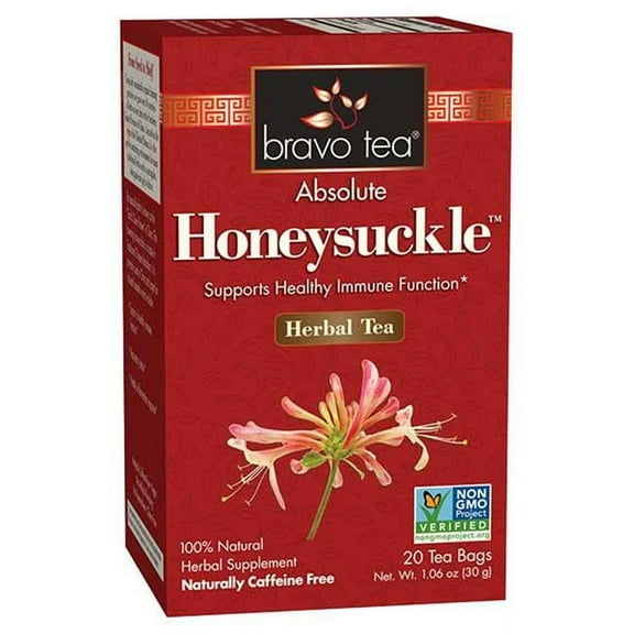 Bravo Tea Honeysuckle Tea - 20 Bag