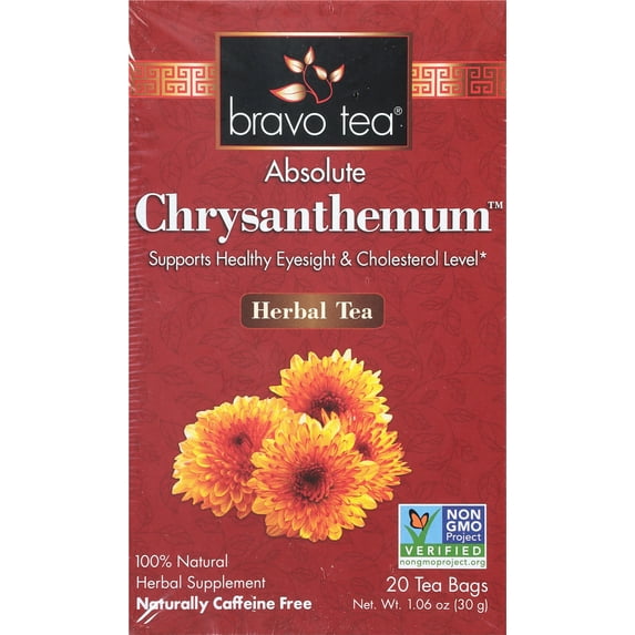 Bravo Tea Absolute Chrysanthemum Herbal Tea - 20 Tea Bags